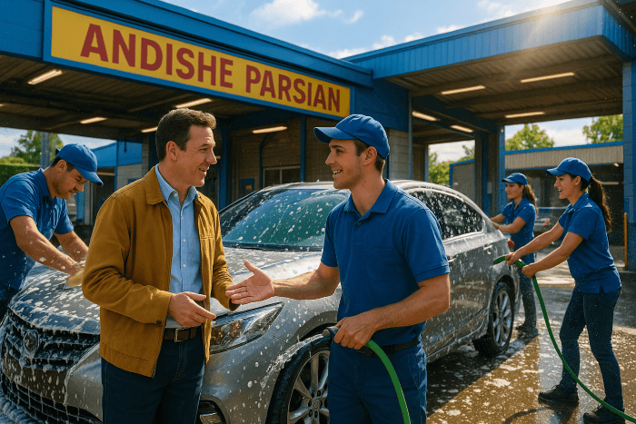 زفان: انگلیسی در کارواش