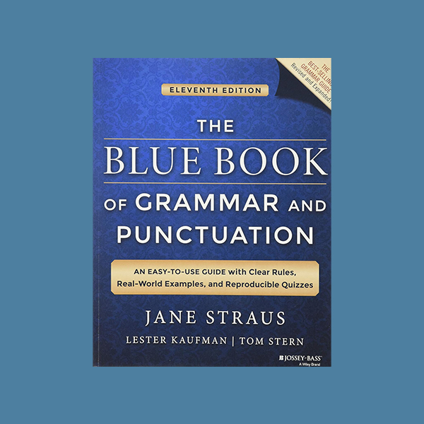 دانلود کتاب The Blue Book Of Grammar And Punctuation
