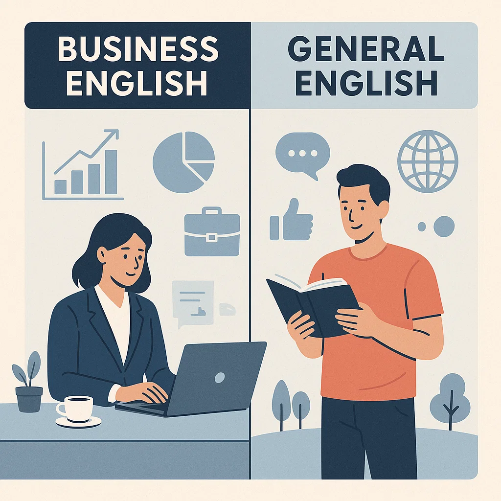 تفاوت بین انگلیسی عمومی (General English) و انگلیسی کاری (Business English) چیست؟
