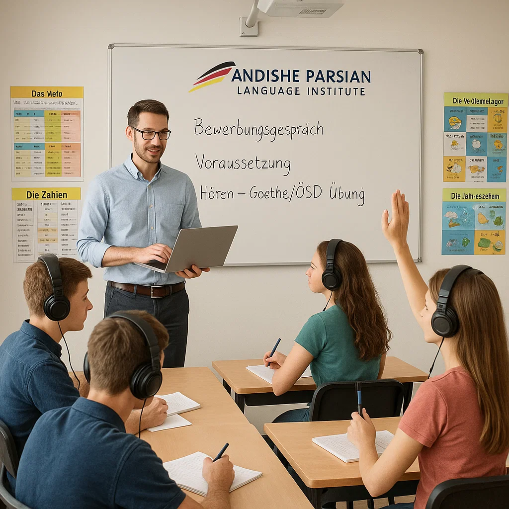 تقویت مهارت Hören زبان آلمانی