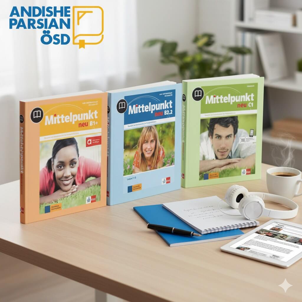 معرفی مجموعه کتابهای Mittelpunkt معرفی مجموعه کتابهای Mittelpunkt